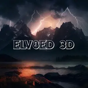 Elv8ed 3D shop logo