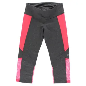 Alo Yoga Womens Illusion 2 Capri Grey Xs, Color: Grey/Neon