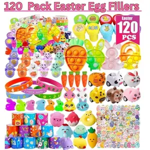 120  Pack Easter Egg Fillers – Assorted Toys for Kids Boys & Girls, Easter Basket Stuffers, Party Favors, Egg Hunt Prizes, Classroom & Easter Gifts