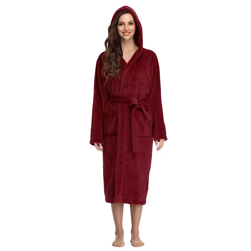 Hat Robe Wine Red