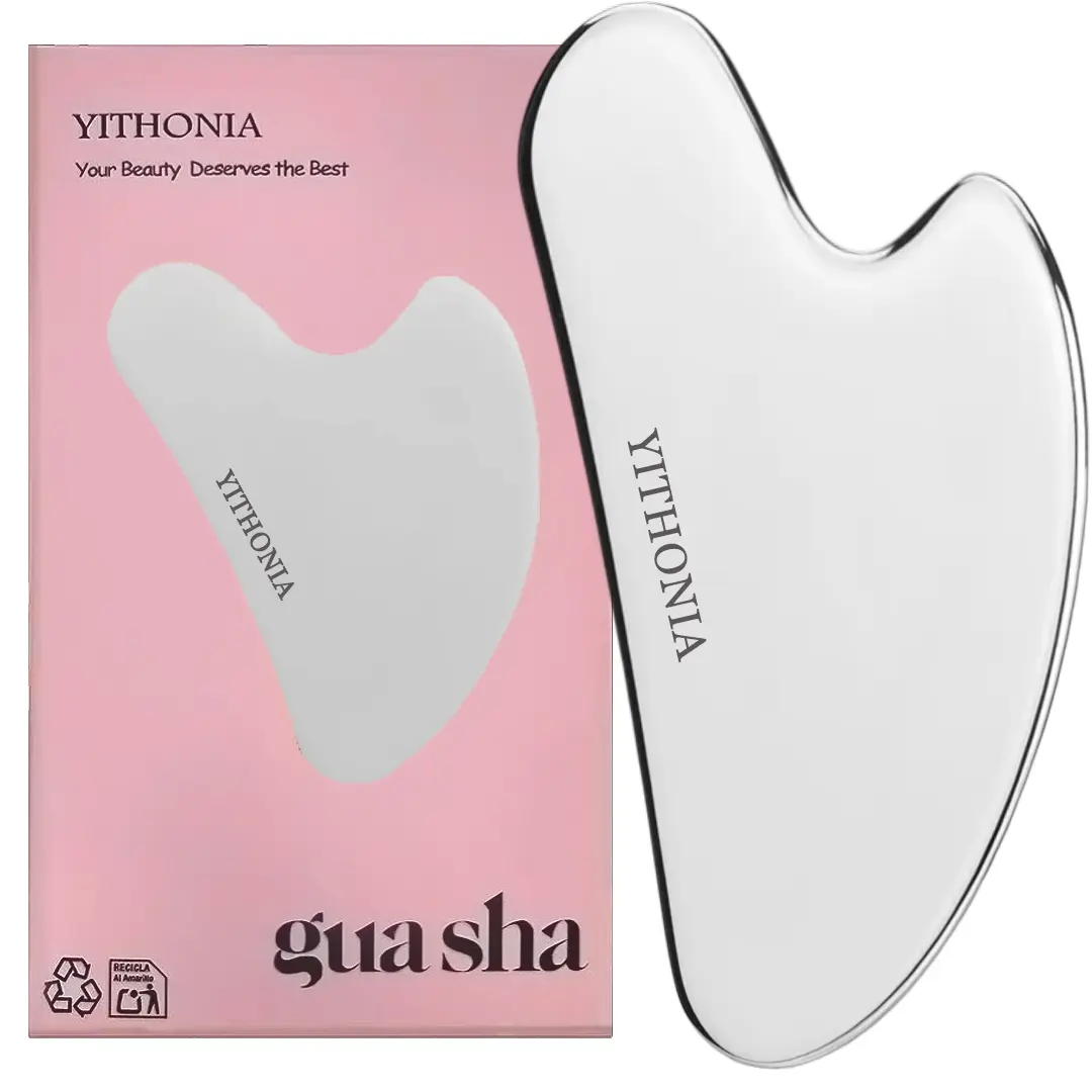Premium Stainless Steel Gua Sha Facial Tool, Beauty Instrument, Beauty Equipment - Durable Metal Massage Board for Face and Body, Includes Exquisite Gift Box, Body Care, Facial Care Tools