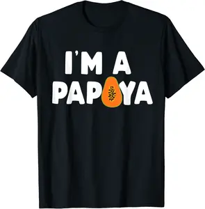 I'm A Papaya for Funny Halloween Papaya Costume Matching T-Shirt - Tomasleza Shop 70B07VJL1MG6