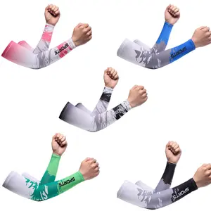 5-Pack Cooling Arm Sleeves - UPF 50+ UV Sun Protection for Men & Women - Anti-Slip Ice Silk Sports Sleeves for Running, Golf & Outdoor Work Arm Warmers