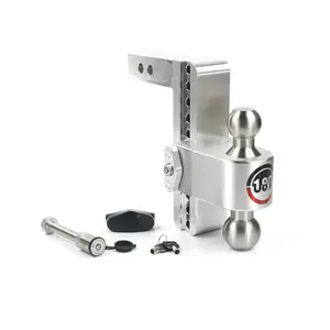 Weigh Safe Adjustable Hitch 2" Shank 8" Drop
