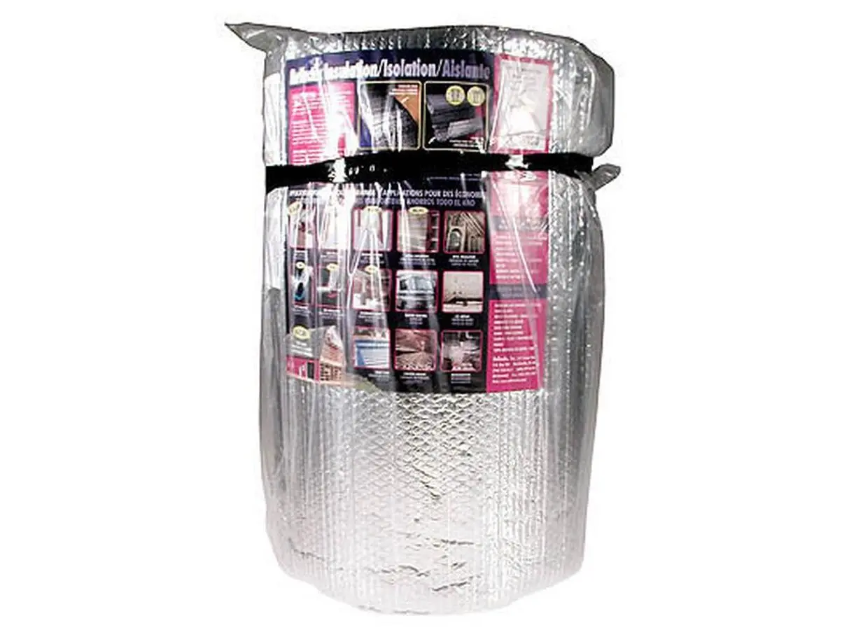 Reflectix Lightweight Reflective Bubble Pack Insulation, 48in x 50ft, 5/16 Inch Thickness, for Attic & Crawl Space (Home Improvement Building Supplies)