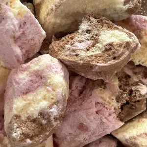 Freeze Dried Neapolitan Scoops