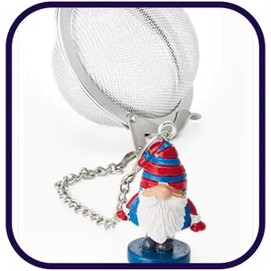 Tea Ball - Christmas Gnome