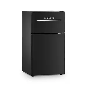 3.2 Cu.Ft 2-Door Mini Fridge with Freezer, Ultra-Quiet Compact Refrigerator for Dorm/Office 3.2 Cu.Ft 2-Door Mini Fridge with Freezer, Ultra-Quiet Compact Refrigerator for Dorm/Office