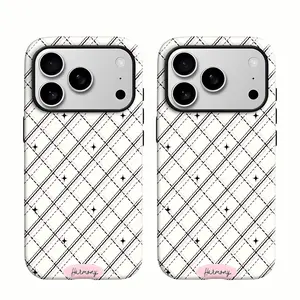 Stylish Geometric Pattern Phone Case — Compatible with Samsung S26/S25/S24/S23/S22/S21 and iPhone 17/16/15/14/13/12/11 Phone Cases. Drop-resistant, non-slip, and fade-resistant. The perfect gift for family and friends.