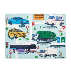 Spanish / English Bilingual Placemat Set (2-pack)