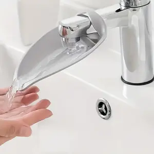 3 U-shaped Faucet Extender - Easily Reach Wash Basin, Space-saving Design, Easy to Install, Durable Plastic Material - Suitable Elderly and Disabled Bathroom Safety Use