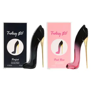 Bundle of Fantasy Girl Perfect and Pink Rosa Spray Mini Perfume Eau de Parfum for Women 30ml/1.0fl.oz. - Travel Size Women's Fragrance
