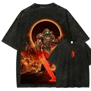 DOOM Unisex Fit Washed T-Shirt 11