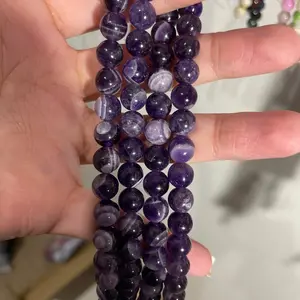 Dream Amethys 8mm crystal bead strand