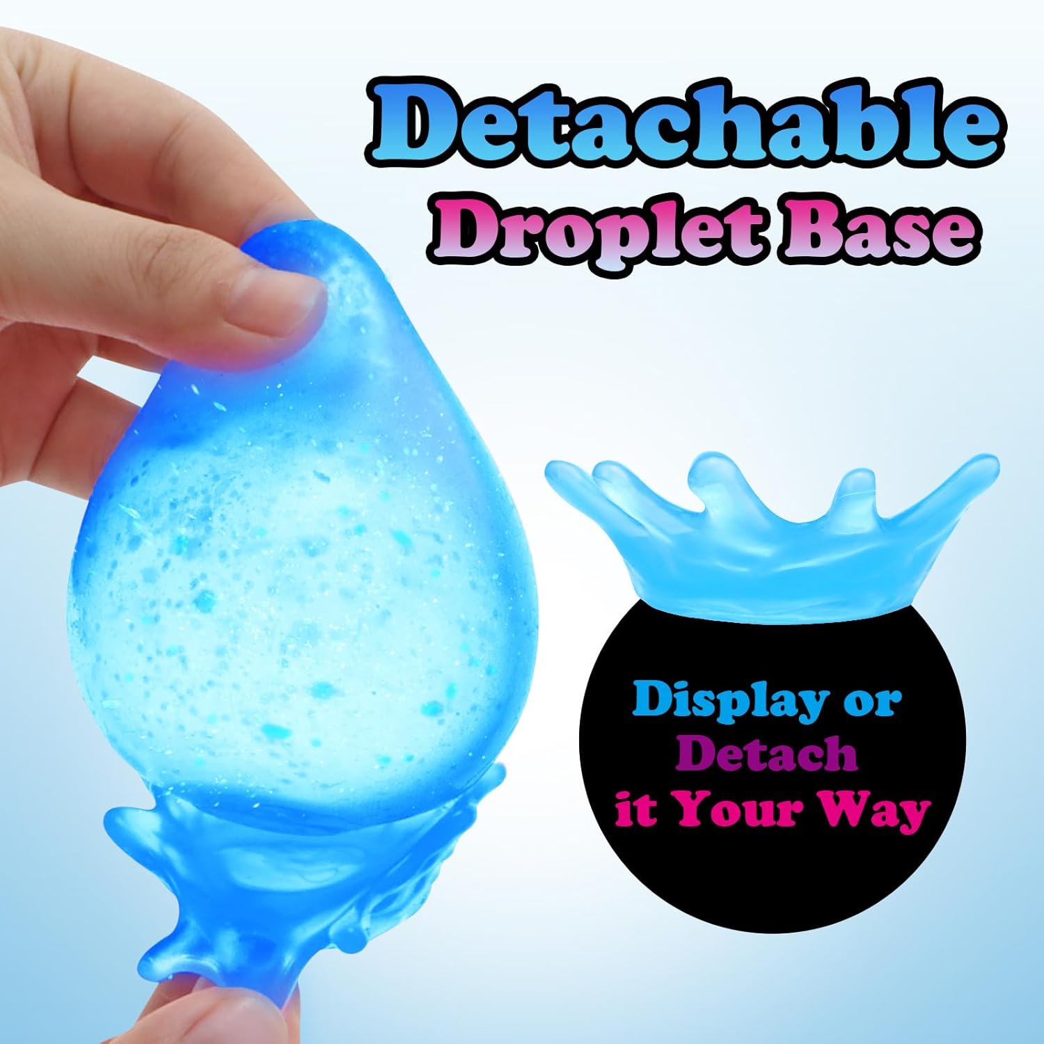 Dream Squishy Drop Stress Balls for Adults Fidget Toys Adults, Fidgets Silicone Sensory Toys for Kids AutismADHD, Easter Bonus Sensory Stress Relief Toys Birthday Day Gifts,