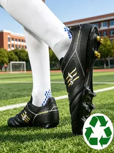 Durable Lightweight PU Leather Sneakers, Sporty All-Over Print Design, Low Ankle Rubber Sole, Ideal for Daily Wear and Sports Activities
