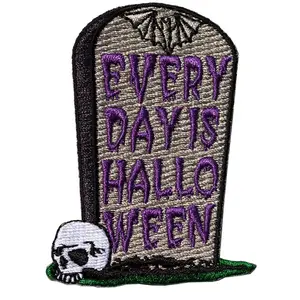 Ever Day Is Halloween Iron-On Patch
