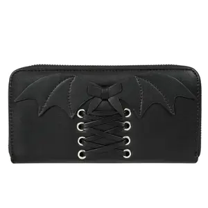 Black Corset Batwing Wallet