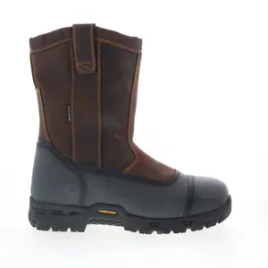 Carolina Composite Toe Waterproof Mens Brown Wide Work & Safety Boots