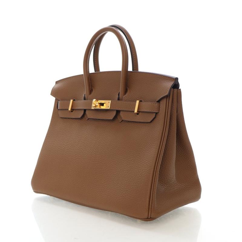 Pre-owned Togo Tote Bags Hermes Alezan Birkin 25