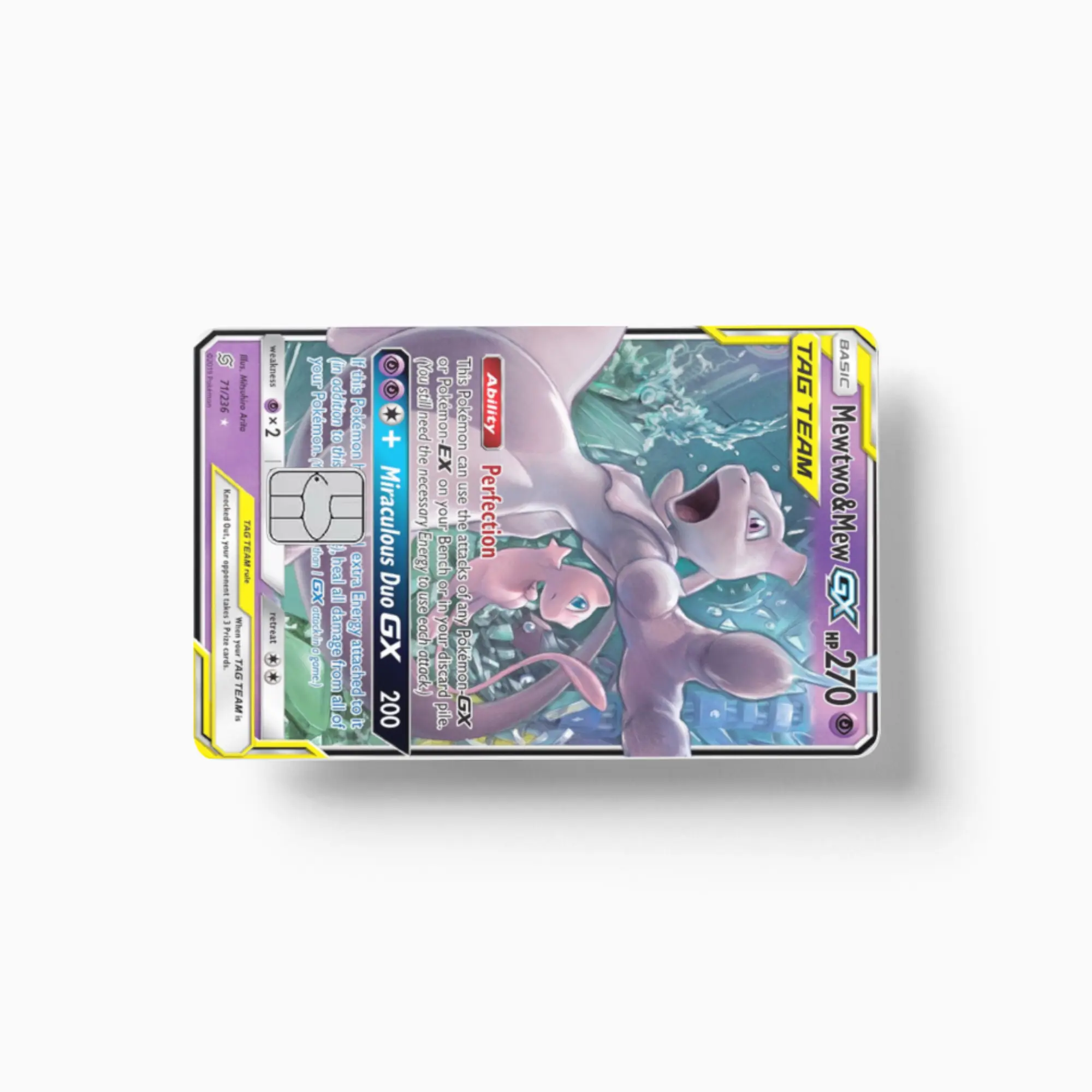 Mewtwo Mew GX