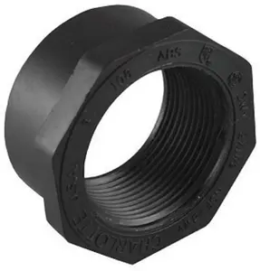 ABS001080800HA 2 x 1.5 in. Flush Bushing Black