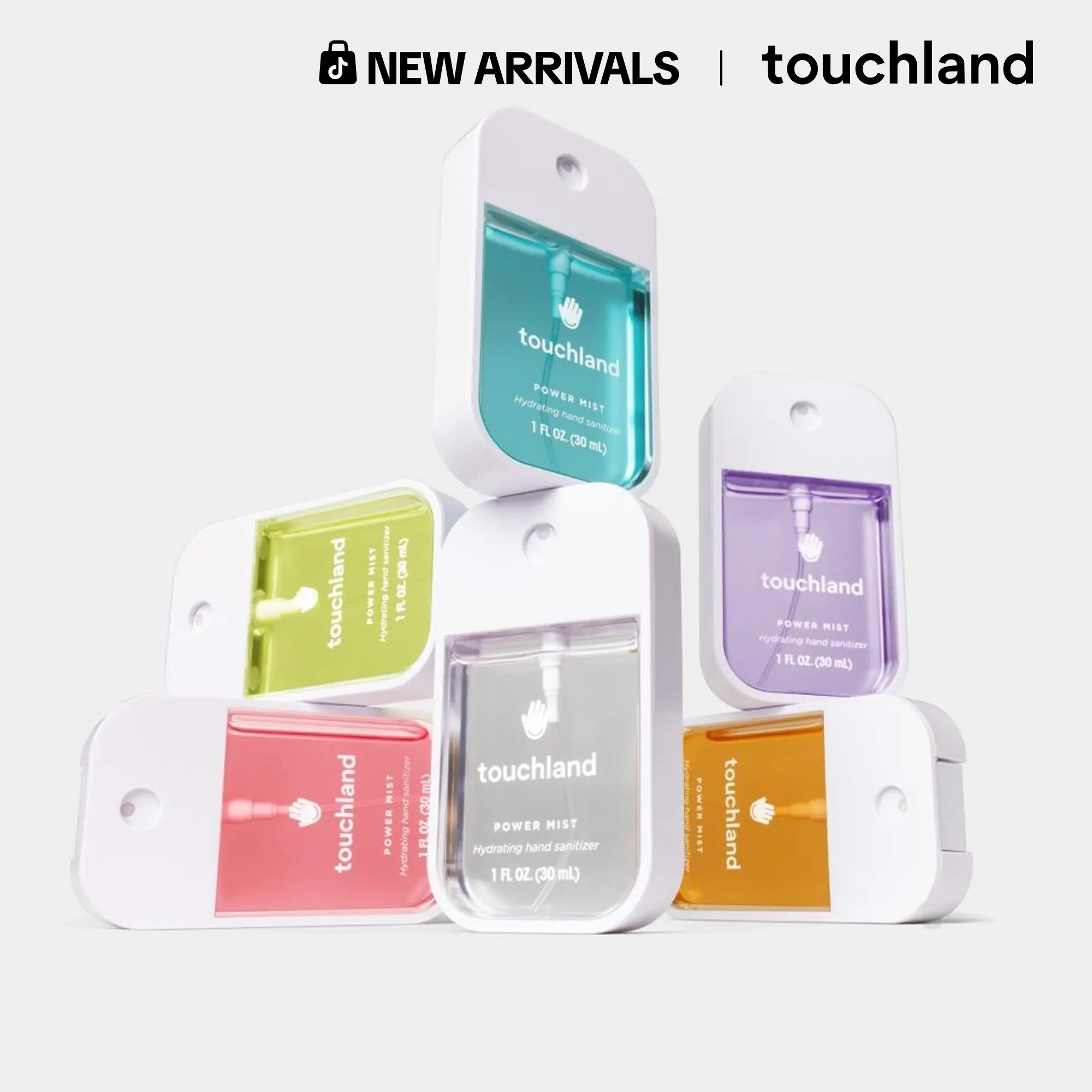 Touchland Power Mist Hydrating Hand Sanitizer, 1 Fl Oz, 30mL Touchland Power Mist Hydrating Hand Sanitizer, 1 Fl Oz, 30mL
