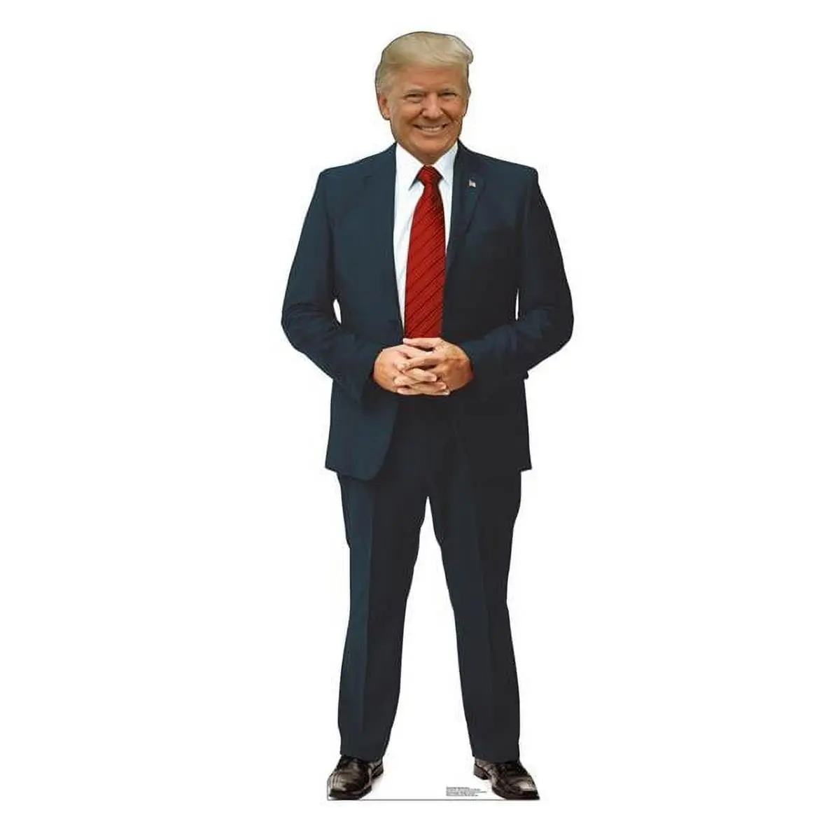 Home Decor 74" x 28" Outdoor Safe Plastic Statement Coroplast Cutout of President Donald Trump