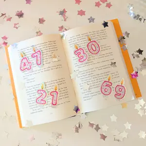birthday candle stickers