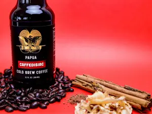 CAFFEDISIAC Cold Brew 6 Pack Functional Coffee by Papua Coffee Organic Natural Beverage