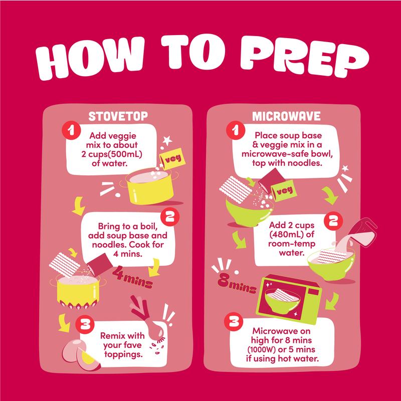 OTOKI Jin Ramen Spicy Flavor, Authentic Korean Instant Noodles, Savory & Rich Gourmet Ramen 4.23oz x 4 Pack