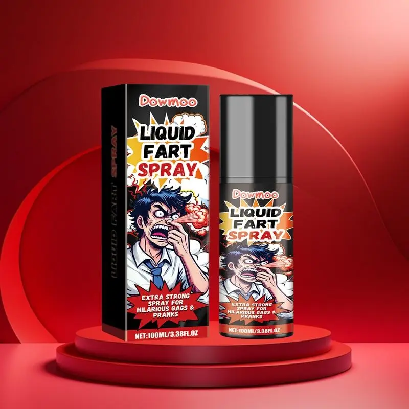 Flatulence Liquid Spray 100ML, Stink Spray, April Fool's Day Prank, Prank Gag Gift, Prank Gifts, Water, Onion Extract, Garlic Extract, Mustard Extract, Propylene Glycol