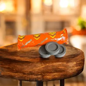 Tableta de carbón para incienso.