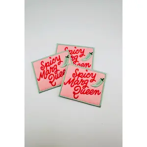 Spicy Marg Queen Embroidered Patch