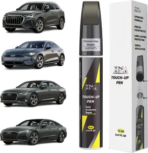 Chronos Gray Metallic(LXG/Z) for Audi Touch Up Paint, Car Scratch Remover for Nicks and Chips Repair,In Quick & Easy Fix Car Scratch Repair Kit with Exact ColorMatched
