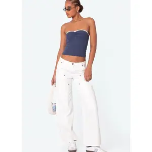 EDIKTED Ayla Low Rise Baggy Carpenter Jeans