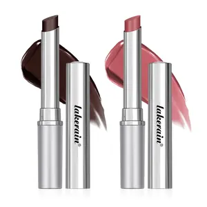 Lakerain Nearly Lipstick, Moisturizing Lip Balm, 2 in 1 Tinted Lip Care & Lipstick, Universal Adapting Color for All Skin Tones, Moisturizing, Hydrate & Natural Sheer Finish, Makeup