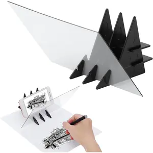 Optical Drawing Board Portable Image Drawing Board Tracing Drawing Projector Painting Board Sketching Tool for Beginners, Artists, etc - Small