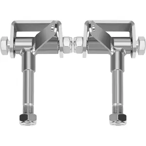 Go Kart Steering Spindle Bracket Set 5/8" Axle 3-3/4" Long Replacement for Predator 212cc 196cc 420cc 301cc 6.5hp 13hp 15hp Yerf-Dog Manco Buggy Azusa Right Left Heavy Duty Go Kart Parts 2PCS