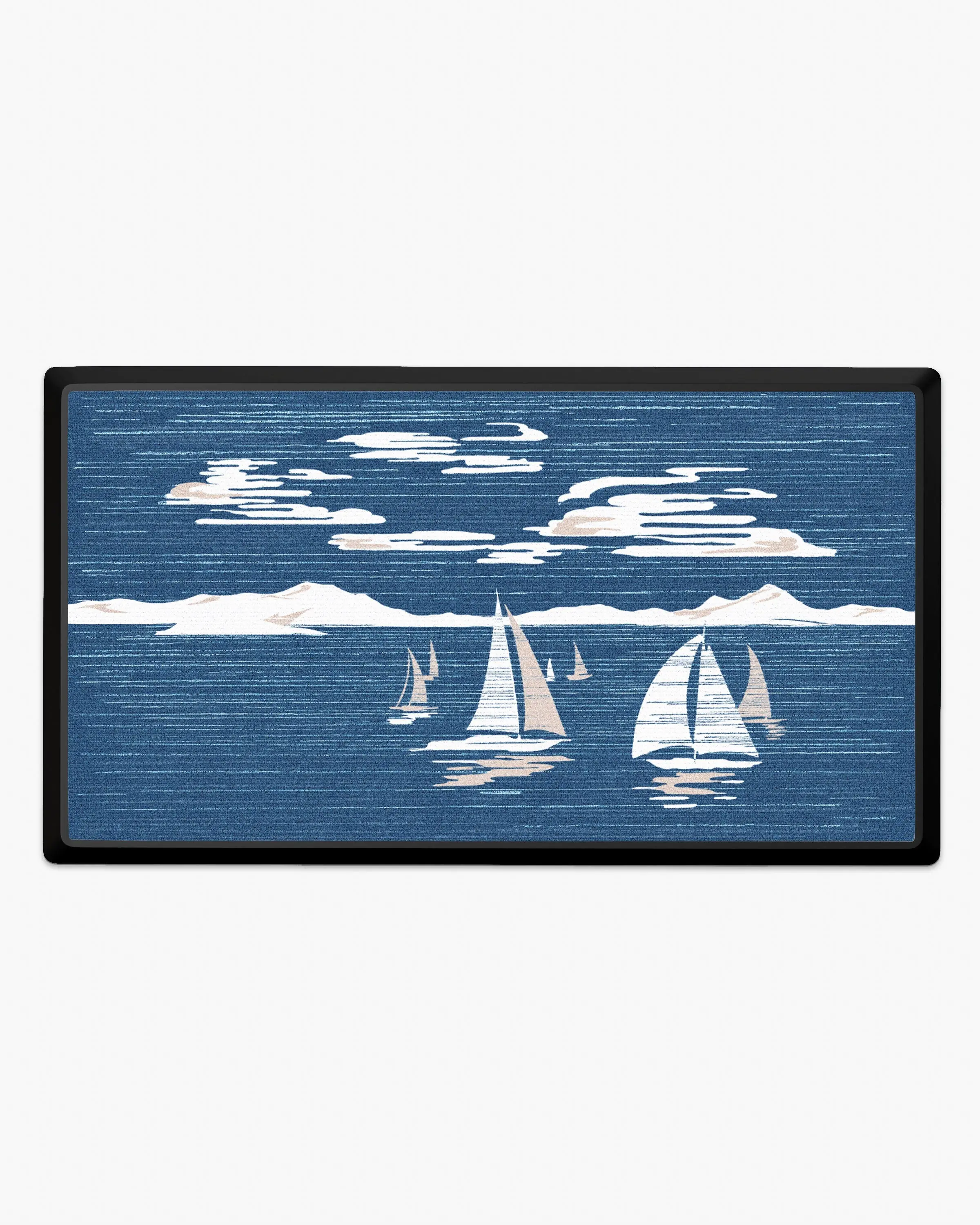 Sail Away Blue Large Doormat