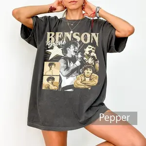 Benson Boone Vintage Comfort Colors Shirt, Benson Merch Kid Shirt, Benson Boone Concert Tour Youth Tee, BB Tour Album Concert