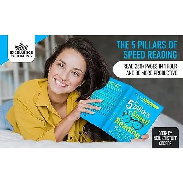 USED-The 5 Pillars of Speed Reading: 79 Techniques for Beginners to Read Faster with Improved Comprehension and Retention. How to Read 250+ Pages in 1 Hour and Be More Productive by Neil Cooper (Paperback)