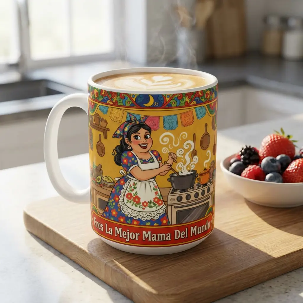 Eres La Mejor Mama Del Mundo Mug Eres La Mejor Mama Del Mundo Mug