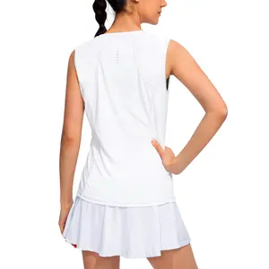 Women's Workout Tank Tops Lightweight Sleeveless Shirts for Women Loose Fit Tops #SummerVibes