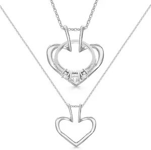 Original Patented Ring Holder Necklace - Stainless Steel Womens Engagement Ring Holder - Gift for Her - Mother, Mom, Wife, Nurse, Doctor