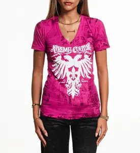 Xtreme Couture By Affliction Women's T-shirt Rain Xtreme Couture By Affliction Women's T-shirt Rain