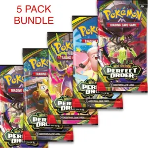 PERFECT ORDER 5 PACK BOOSTER BUNDLE ( From Factory Sealed Booster Box / Factory Sealed Case)
