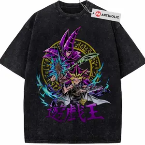 Dark Magician Shirt, Yugi Muto Shirt, Anime Shirt, Vintage Tee, Gift For Fan, Anime Gift
