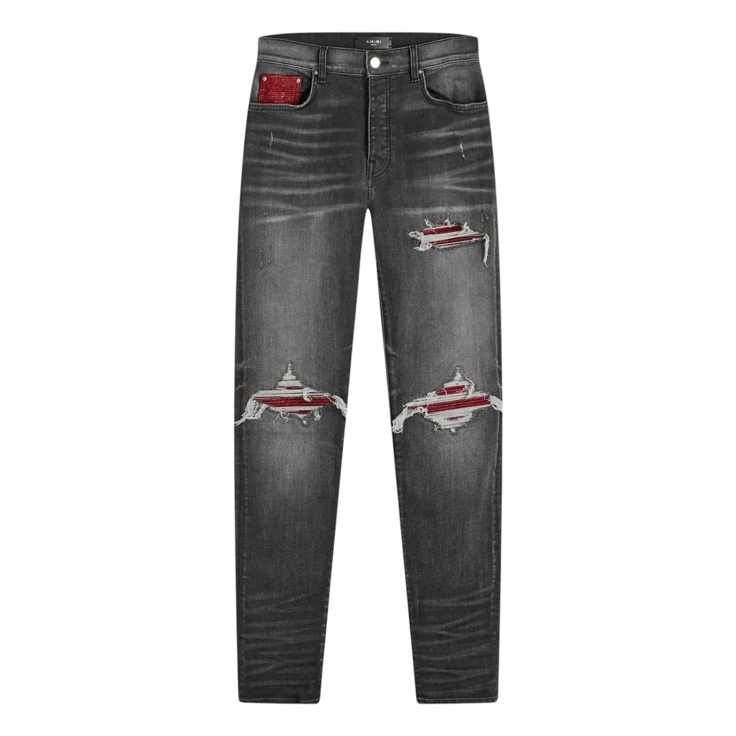 Amiri Lurex MX1 Jeans Grey