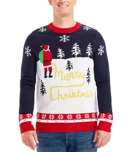 Men's Yellow Snow Ugly Christmas Sweater